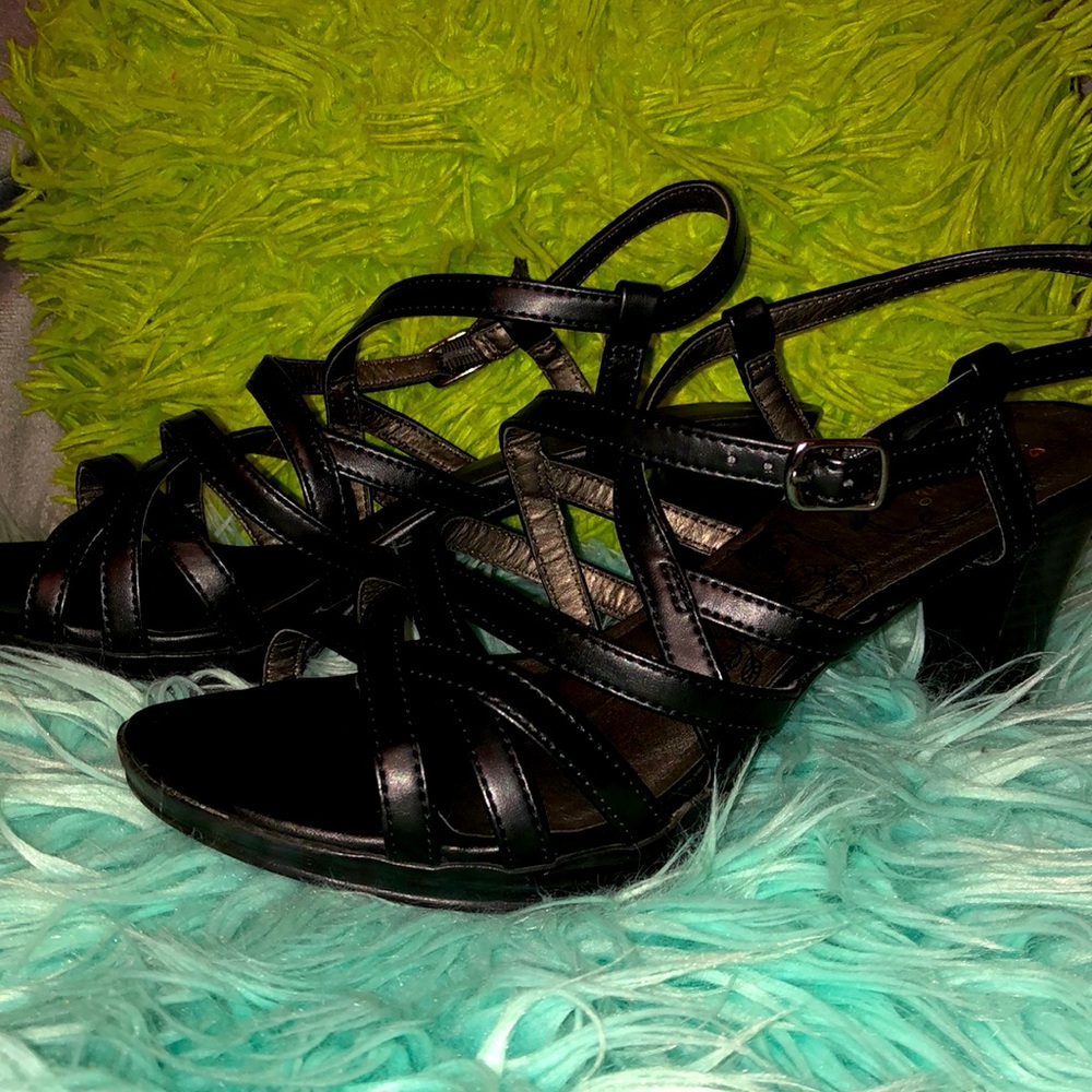Cute Jellypop Black Heels